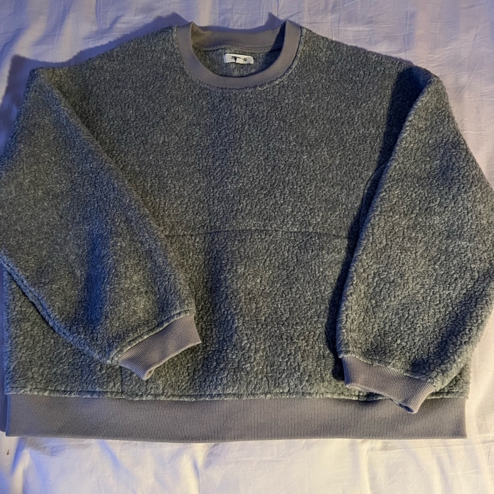 Madewell Fuzzy Crewneck